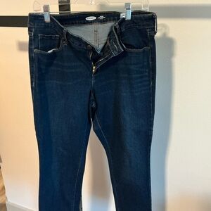 Old Navy Dark Blue Women's Skinny Jeans